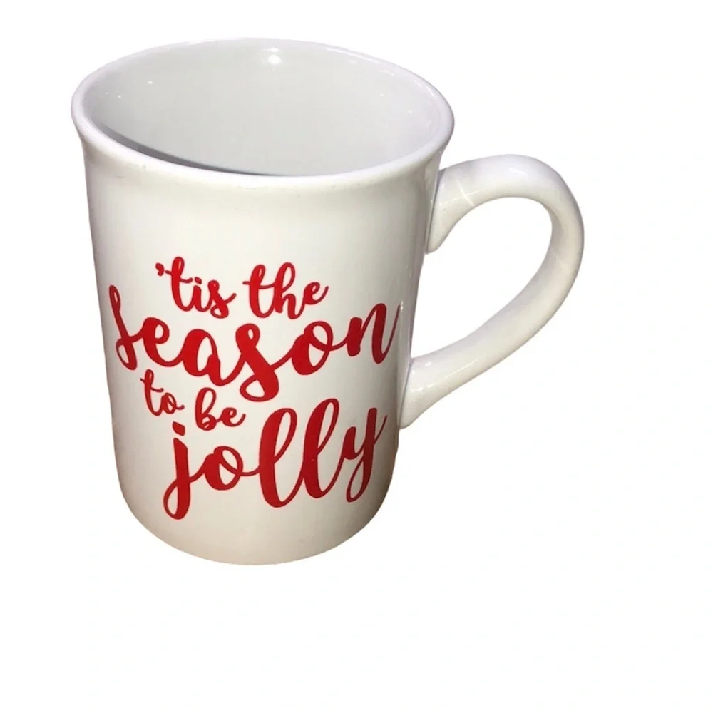 Tis the season to be jolly Christmas coffee mug